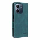 For OPPO A5x 5G / 4G Global Magnetic Clasp Leather Phone Case(Green) - 3