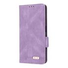 For OPPO A5x 5G / 4G Global Magnetic Clasp Leather Phone Case(Purple) - 2