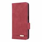 For OPPO A5x 5G / 4G Global Magnetic Clasp Leather Phone Case(Red) - 2