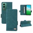 For OPPO A5 5G / 4G Global Magnetic Clasp Leather Phone Case(Green) - 1