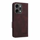For OPPO Reno14 Pro 5G Global Magnetic Clasp Leather Phone Case(Brown) - 3