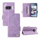 For Nothing Phone 2a Magnetic Clasp Leather Phone Case(Purple) - 1