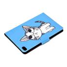 For iPad mini 5 / 4 / 3 / 2 / 1 Voltage Painted Pattern Tablet PC Protective Leather Case with Bracket & Card Slots & Sleep / Wake-up & Anti-skid Strip(Blue Cat) - 5