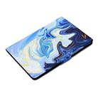 For iPad Air / Air 2 / iPad 9.7 inch (2017) & (2018) Voltage Painted Pattern Tablet PC Protective Leather Case with Bracket & Card Slots & Sleep / Wake-up & Anti-skid Strip(Blue Marble) - 4
