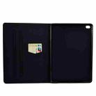 For iPad Air / Air 2 / iPad 9.7 inch (2017) & (2018) Voltage Painted Pattern Tablet PC Protective Leather Case with Bracket & Card Slots & Sleep / Wake-up & Anti-skid Strip(Blue Marble) - 10
