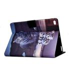 For iPad Air / Air 2 / iPad 9.7 inch (2017) & (2018) Voltage Painted Pattern Tablet PC Protective Leather Case with Bracket & Card Slots & Sleep / Wake-up & Anti-skid Strip(Cat and Tiger) - 8