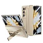 For Honor Magic V2 Integrated Folding Phone Case with Hinge(Champagne Gold) - 1