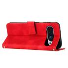 For Google Pixel 10 / 10 Pro Dream Triangle Leather Phone Case with Lanyard(Red) - 3