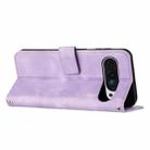 For Google Pixel 10 / 10 Pro Dream Triangle Leather Phone Case with Lanyard(Purple) - 3