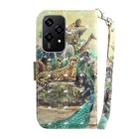 For Honor 200 Lite Global 3D Colored Horizontal Flip Leather Phone Case(Zoo) - 3