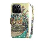 For Honor Play 60 Plus 3D Colored Horizontal Flip Leather Phone Case(Zoo) - 3