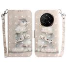 For Honor Magic7 3D Colored Horizontal Flip Leather Phone Case(Squirrels) - 1