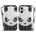 For Honor 400 Global 156.5mm 3D Colored Horizontal Flip Leather Phone Case(Angry Bear) - 1
