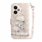 For Honor 400 Global 156.5mm 3D Colored Horizontal Flip Leather Phone Case(Squirrels) - 3