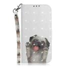 For Honor 400 Pro Global 160.8mm 3D Colored Horizontal Flip Leather Phone Case(Pug) - 2