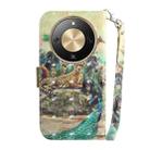 For Honor X70 5G 3D Colored Horizontal Flip Leather Phone Case(Zoo) - 3