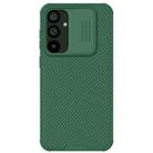 For Samsung Galaxy S23 FE NILLKIN Black Mirror Pro Series Camshield PC Phone Case(Green) - 1