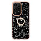 For Honor 200 Lite Global Electroplating Dual-side IMD Phone Case with Ring Holder(Equation) - 2