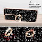 For Honor 200 Lite Global Electroplating Dual-side IMD Phone Case with Ring Holder(Equation) - 3