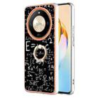 For Honor X9b Electroplating Dual-side IMD Phone Case with Ring Holder(Equation) - 1