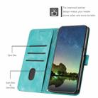 For iPhone 13 Pro Max Dream Triangle Leather Phone Case with Lanyard(Green) - 3