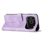 For iPhone 17 Pro Dream Triangle Leather Phone Case with Lanyard(Purple) - 3