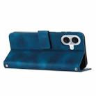 For iPhone 17 Dream Triangle Leather Phone Case with Lanyard(Blue) - 3