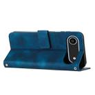 For iPhone 17 Air Dream Triangle Leather Phone Case with Lanyard(Blue) - 3