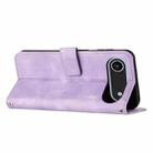 For iPhone 17 Air Dream Triangle Leather Phone Case with Lanyard(Purple) - 3
