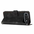 For iPhone 17 Air Dream Triangle Leather Phone Case with Lanyard(Black) - 3