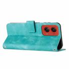 For Motorola Moto G Stylus 5G 2024 Dream Triangle Leather Phone Case with Lanyard(Green) - 3