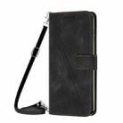 For Motorola Moto X50 Ultra Dream Triangle Leather Phone Case with Lanyard(Black) - 2