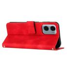 For Motorola Moto G05 Dream Triangle Leather Phone Case with Lanyard(Red) - 3