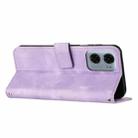 For Motorola Moto G05 Dream Triangle Leather Phone Case with Lanyard(Purple) - 3