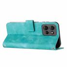 For Motorola Moto G 5G 2025 Dream Triangle Leather Phone Case with Lanyard(Green) - 3