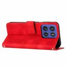 For Motorola Edge 60 Fusion Dream Triangle Leather Phone Case with Lanyard(Red) - 3