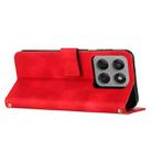 For Motorola Edge 60 Pro Dream Triangle Leather Phone Case with Lanyard(Red) - 3
