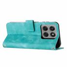 For Motorola Edge 60 Pro Dream Triangle Leather Phone Case with Lanyard(Green) - 3