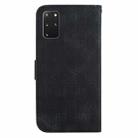 For Samsung Galaxy S20+ Double 8-shaped Embossed Leather Phone Case(Black) - 3