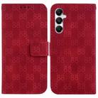 For Samsung Galaxy A05s Double 8-shaped Embossed Leather Phone Case(Red) - 1