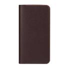 For 5.5-6.5 inch Phone Dual Wallet Business Clutch Phone Bag(Dark Brown) - 1