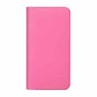 For 5.5-6.5 inch Phone Dual Wallet Business Clutch Phone Bag(Rose Red) - 1