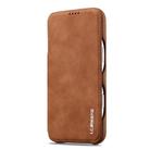 For iPhone 17 Pro Max LC.IMEEKE Hon Ancient Series Flip Leather Phone Case(Brown) - 2
