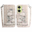 For OnePlus Nord CE 3 Lite/Nord N30 3D Colored Horizontal Flip Leather Phone Case(Squirrels) - 1