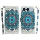 For OnePlus Nord 4 3D Colored Horizontal Flip Leather Phone Case(Peacock Wreath) - 1