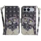 For OnePlus Nord 4 3D Colored Horizontal Flip Leather Phone Case(Hug Cat) - 1