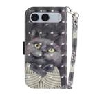 For OnePlus Nord 4 3D Colored Horizontal Flip Leather Phone Case(Hug Cat) - 3