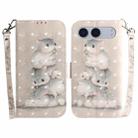 For OnePlus Nord 4 3D Colored Horizontal Flip Leather Phone Case(Squirrels) - 1