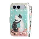 For OnePlus Nord 4 3D Colored Horizontal Flip Leather Phone Case(Black White Cat) - 3