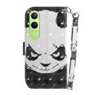 For OnePlus Nord CE4 Lite 3D Colored Horizontal Flip Leather Phone Case(Angry Bear) - 3